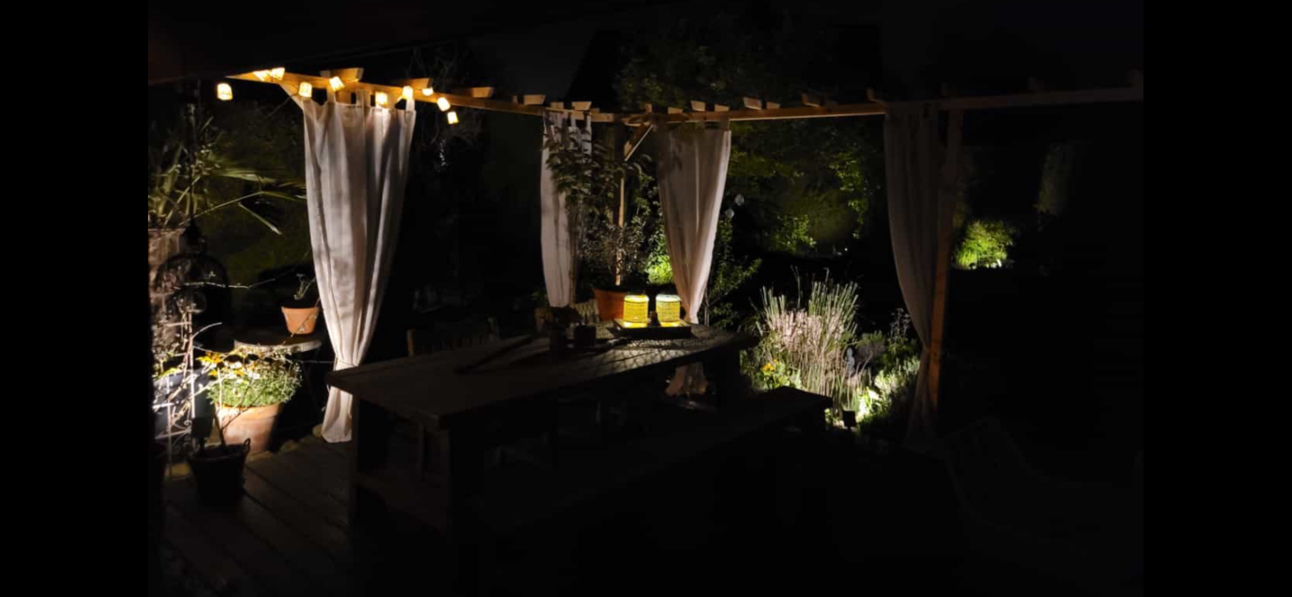 Beleuchtung, Garten- und Landschaftsbau Leistung